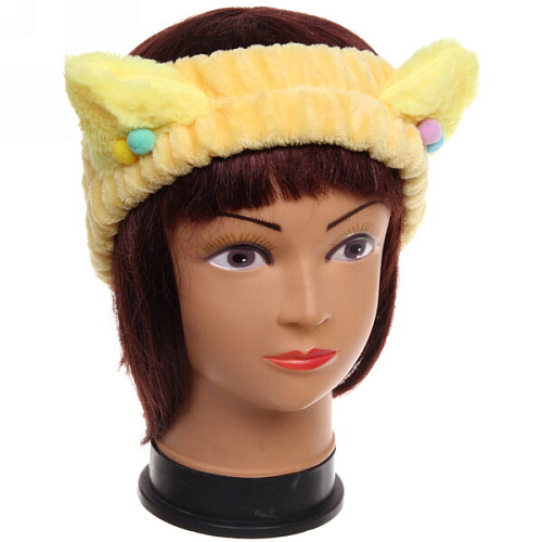 Повязка на голову Кокетка - Кошечка, микс 6 цветов, 206см_7