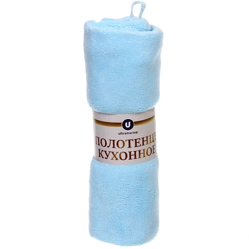 Полотенце кухонное UNICO, 3472 см, цвет голубой, микрофибра 300 грм2_4