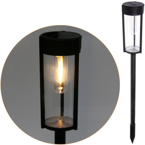 Фонарь садовый "Spark" 7,4*7,2*58 см, на солнечной батарее (свечение Теплый белый)