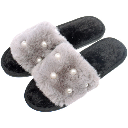 Тапочки женские домашние "DALIA", цвет серый, р-р 38-39