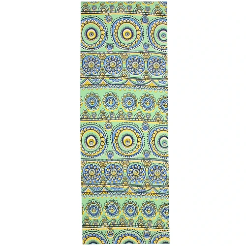 Коврик для йоги 6 мм 173х61 см Свежесть ветра PVC, микс принтов_39