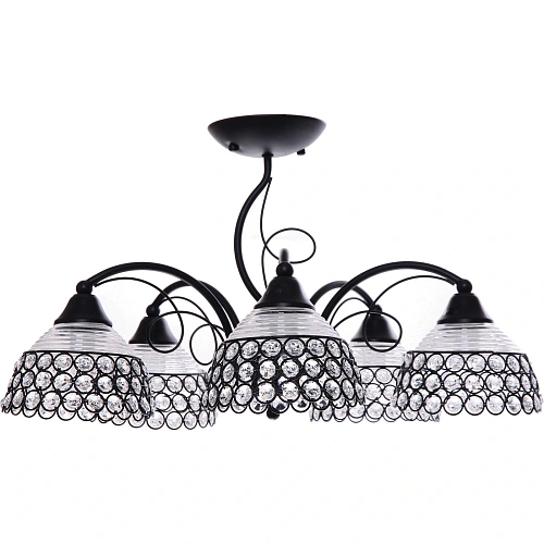 Люстра 540Вт Е14 555530см черный 3-510135_5