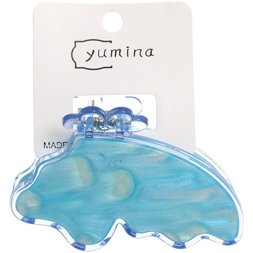 Заколка - краб для волос AKS-EMPIRE, бабочка, микс 6 цветов, 85см_6