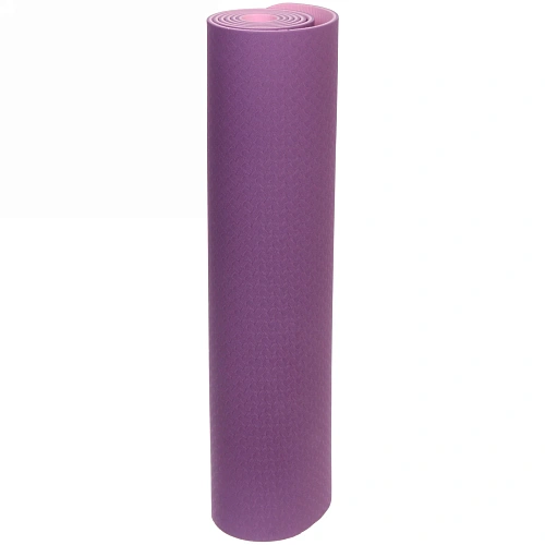 Коврик для йоги 6мм 61183 см Гармония 2х сторонний, розовыйсиреневый_10