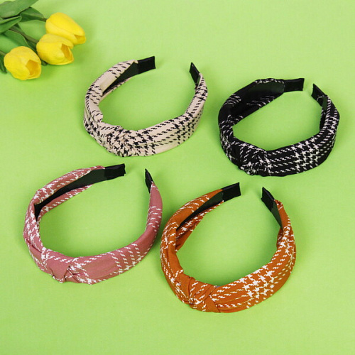 Ободок для волос Angelica-Tara, ширина 2,8см, микс 6 цветов _9