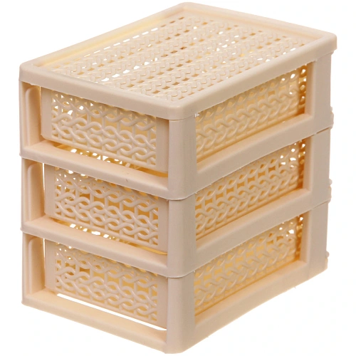 Комод малый ПАЛЕРМО, цвет бежевый, 3 отделения, 13911,5см_5