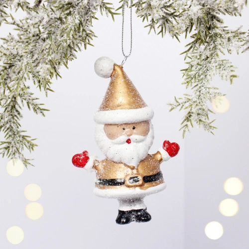 Ёлочная игрушка "Дорогой гость" 6.5*5*11 см