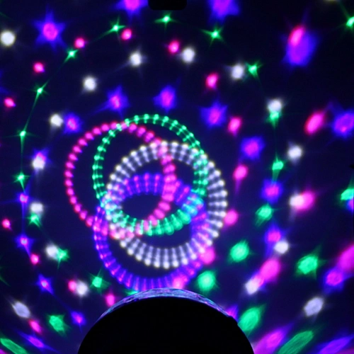 Светодиодный диско шар  Каледоскоп, LED (красный, зеленый, синий), USB+mp3+пульт+bluetooth_7