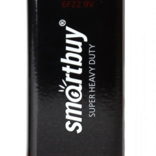 Батарейка солевая SmartBuy 6F22, тип Крона б/б 1S (10/400)