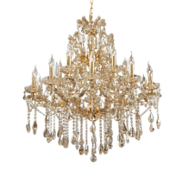 Люстры в стиле барокко и каскадные