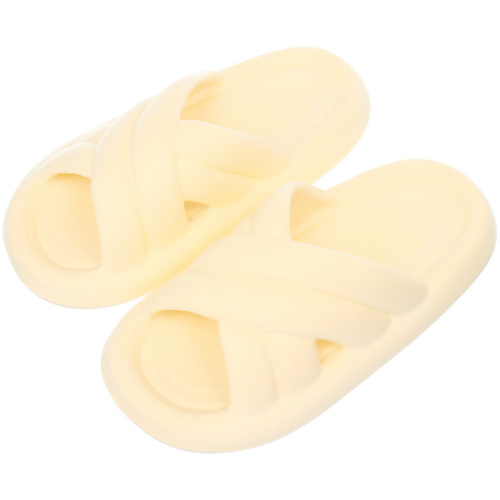 Шлепанцы женские "GRACE", цвет кремовый, р-р 38-39