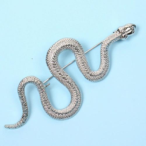 Брошь Best Podarok - Аяна, цвет серебро, 7,53,2см_3