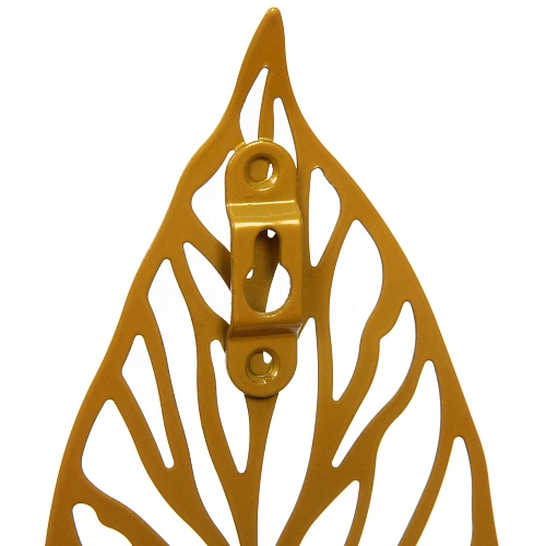 Крючок интерьерный металлический ЛОФТ ТАМБЛ, лантана, цвет золото, 924,5см _4