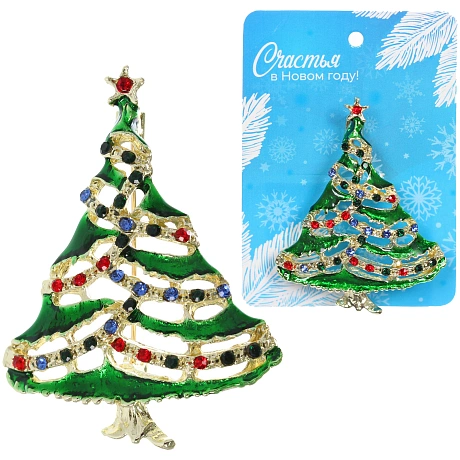 Брошь "Best Podarok - Снежная Королева", 5*4см