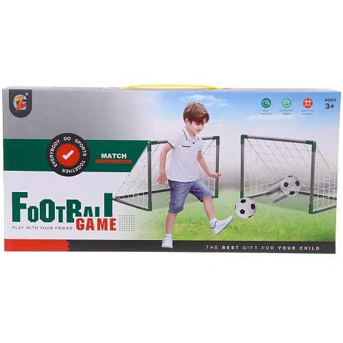 Набор тренировочный для футбола ZG270-229 ворота 4736,536,5 см 2 шт, мяч 10 см, насос_14