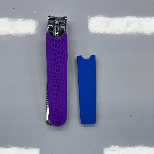 Кусачки - книпсер для маникюра из нерж. стали "Ultramarine", цвет хром, 8*1,5*1,3см/дл. шир. лезвие