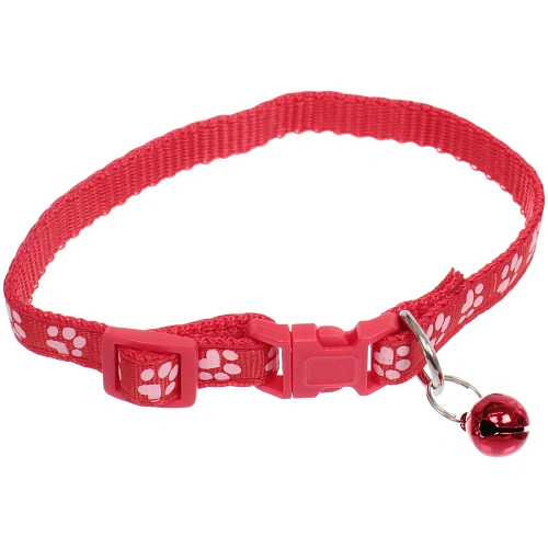 Ошейник с колокольчиком 119-32см Zoo City-Лапки микс цветов CC11 Ultramarine_3