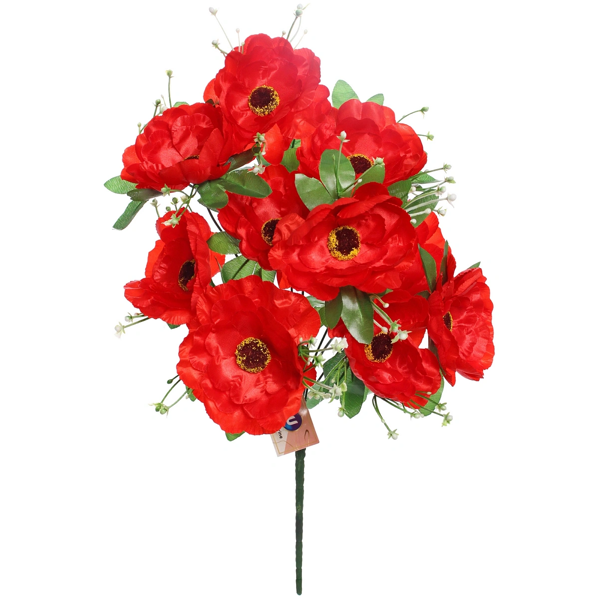 Искусственные цветы "Цветочная мелодия" Маки  50см10 цветков