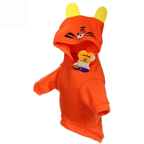 Кофта-толстовка для собаки Animal-Тигренок с капюшоном, размер XL (5040см) Ultramarine_7