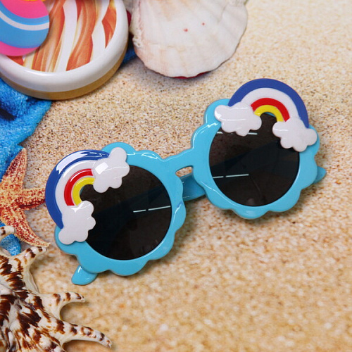 Очки солнцезащитные детские Sunny Kids - Raduga, микс 6 цветов_3