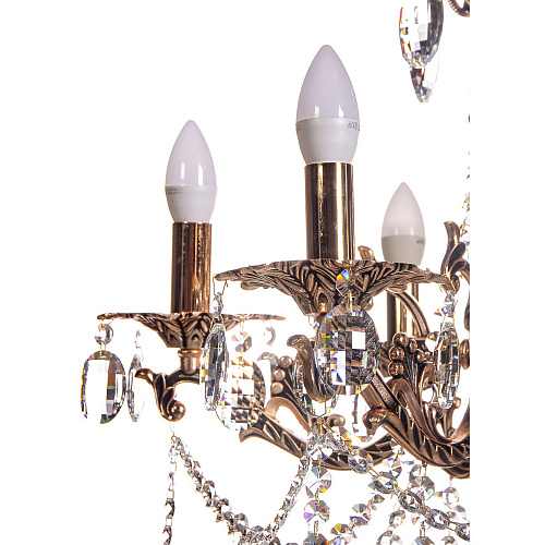 Люстра 640Вт золотой 8036_7