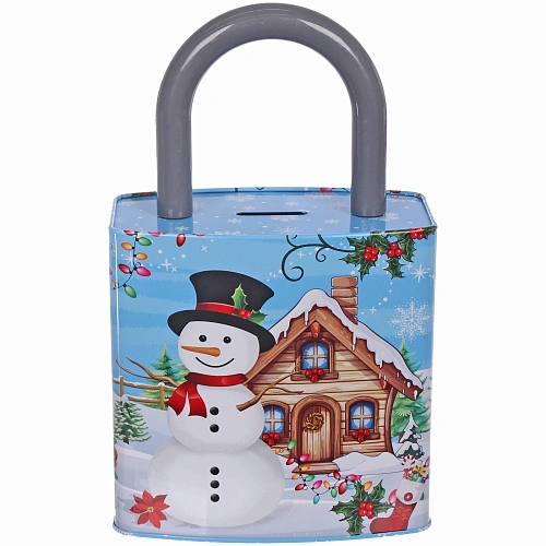 Копилка Сказочный Снеговик 16926см_3