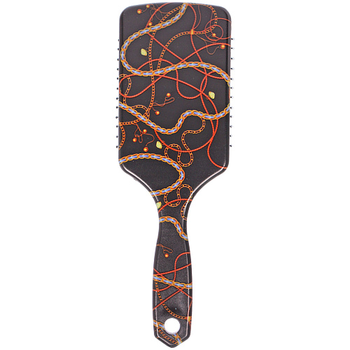 Расческа массажная прямоугольная форма КОЛЛЕКЦИЯ ИМАНИ - КОРТЕО, микс 4 дизайна, 247,5см (PVC упаковка)_4