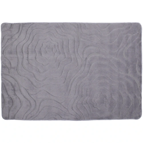 Коврик для ванной 80*120 "Гармония" серый