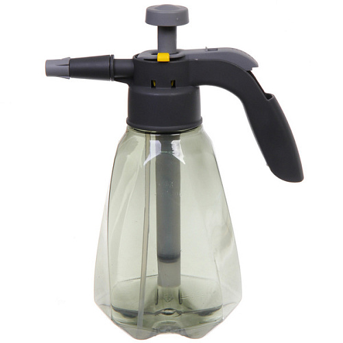 Опрыскиватель помповый 1,5л "Садовник" прозрачный серый ДоброСад