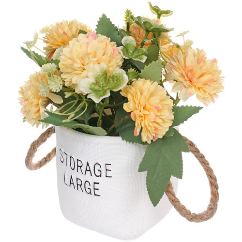 Цветочная композиция Мечта 1020см Хризантемы желтые_3