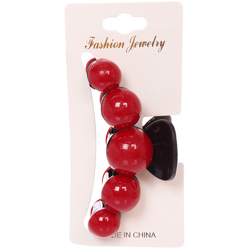 Заколка - краб для волос на блистере LAVENTA, шесть цветов в ассортименте, 10см  _15