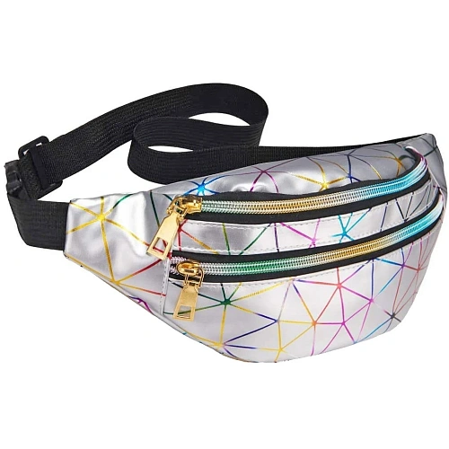 Сумка на пояс Harizma, цвет серебро, 3112 см_19