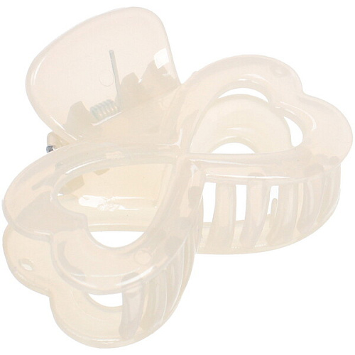 Заколка-краб для волос  на блистере Глянец-Бант, микс 6 цветов, 6см_28