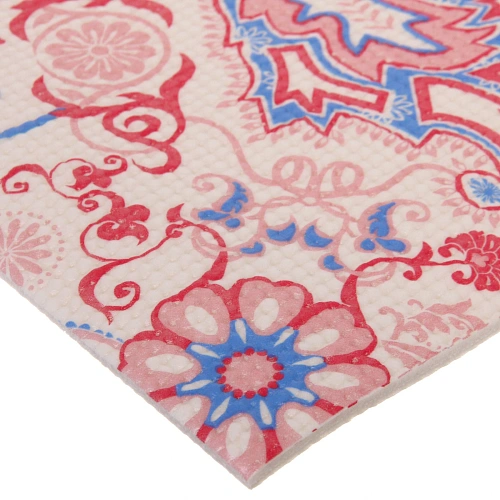 Коврик для йоги 6 мм 173х61 см Свежесть ветра PVC, микс принтов_9