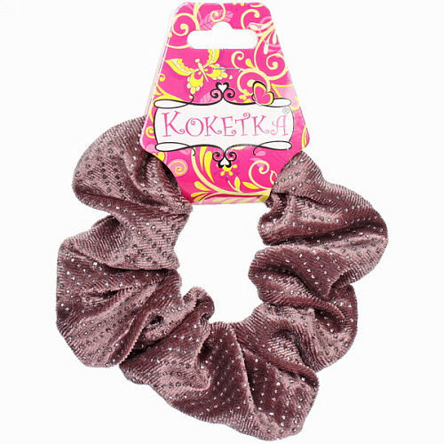 Резинка для волос 1шт Нair style - Vanessa, микс 6 цветов, d-10,5см_5