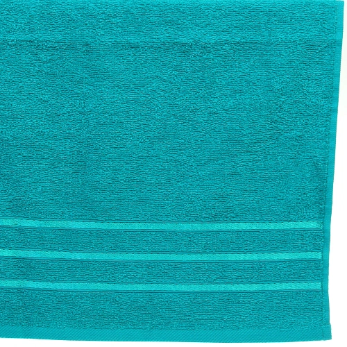 Полотенце махровое 70140см LUNA цвет зеленый 05050 плотность 360грм2 с петелькой-подвесом_9