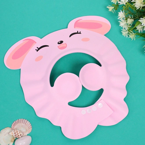 Козырёк для купания детский Magic Water - Зайка Люси, микс 2 цвета, d-30 см, d головы 15 см (пакет)_3