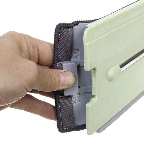 Швабра Green с двумя насадками из микрофибры отжимная 4212120_14