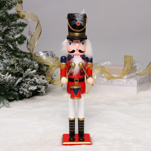 Фигурка новогодняя "Щелкунчик - Волшебный барабан" 10*9*41 см