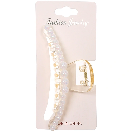 Заколка - краб для волос на блистере ADORISTA, два цвета в ассортименте, 11см  _5