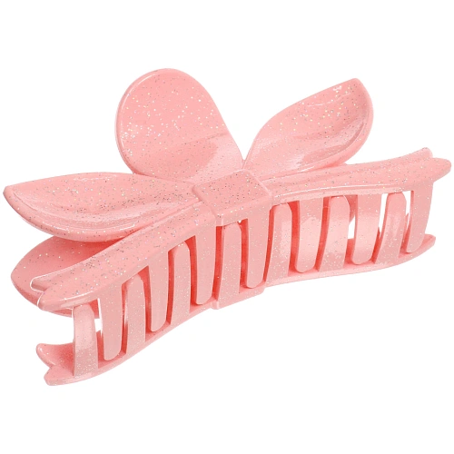 Заколка - краб для волос AKS - MANTANA, микс 6 цветов, лепестки, 115см _11