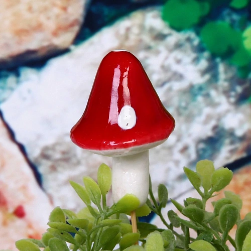 Садовая фигура на спице Мухомор 510см_5