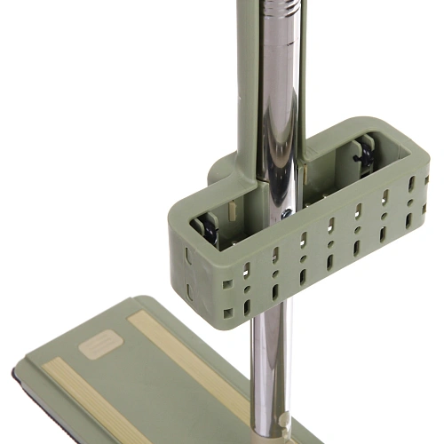 Швабра с насадкой из микрофибры отжимная Green, в комплекте две насадки 40х12х135_7