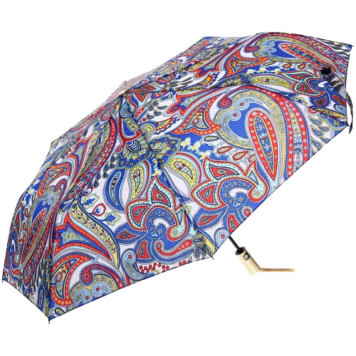 Зонт женский полуавтомат Ампир, микс 4 цвета, 8 спиц, d-100см, длина в слож виде 30см_8