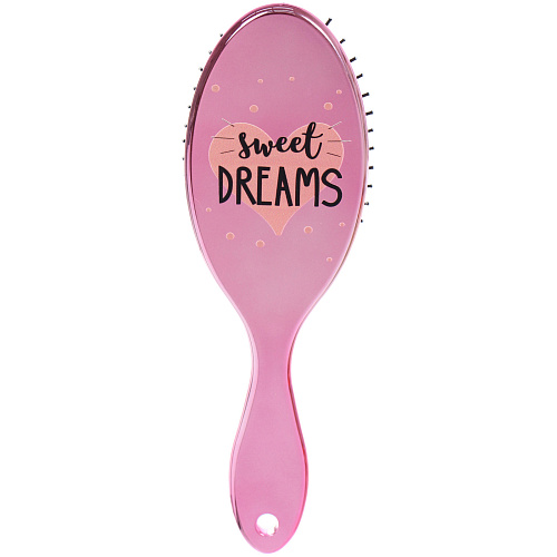 Расческа массажная зеркальная Animals, милые зверятки, микс 4 цвета, 722 см (блистер Ultramarine)_8