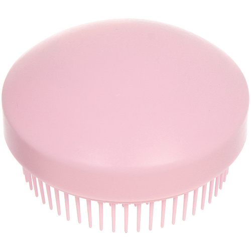 Расческа массажная с зеркалом компактная МИРА, цвет пудровый, 73,3см (PVC коробка)_4