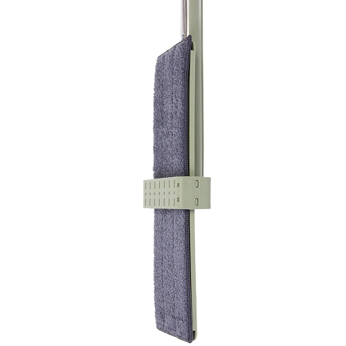 Швабра с насадкой из микрофибры отжимная Green, в комплекте две насадки 40х12х135_13