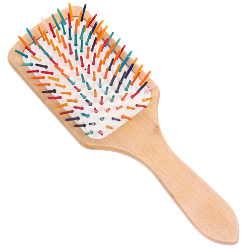 Расческа массажная МАРЦИПАН, разноцветные зубчики, 258,5см _5
