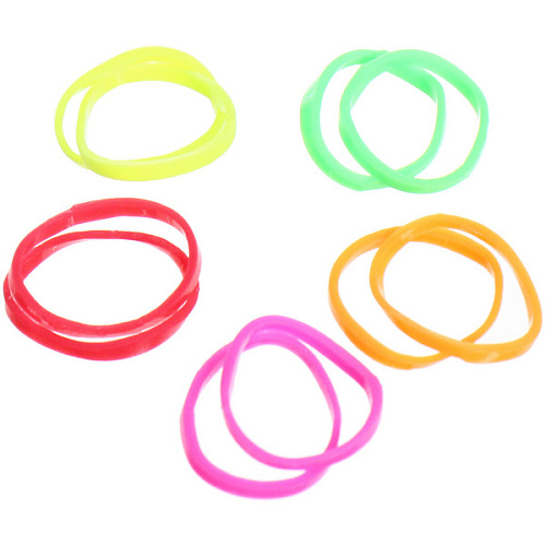 Резинки для волос детские силиконовые 200шт ФРАТТИ БУМ, Единороже на Луне, 1711см_4