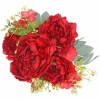 Искусственные цветы "Пионовое наслаждение" 46см 5 цветков красные